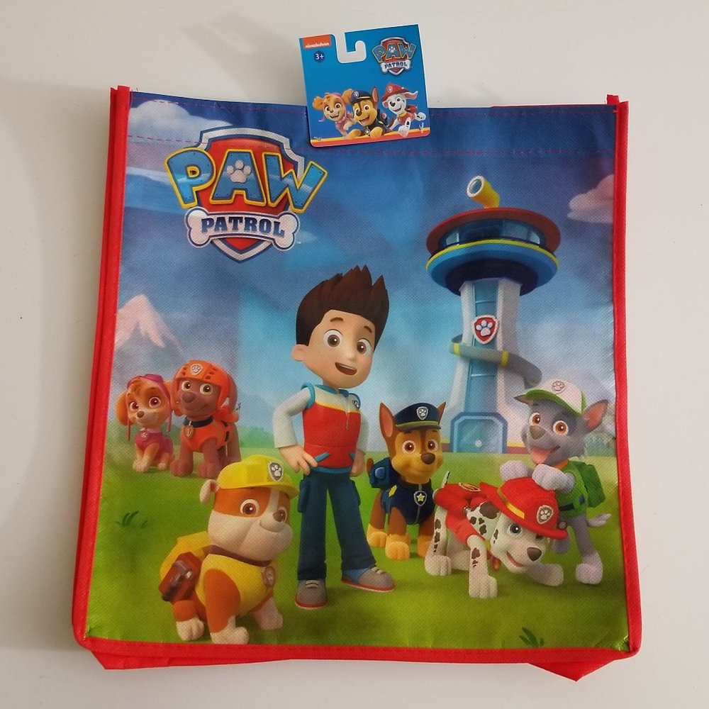 Nickelodeon Paw Patrol Officially Licensed Reusable Shopping Tote Bag